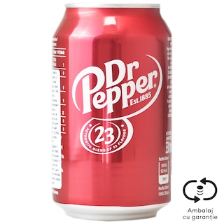 Dr.Pepper | Bautura racoritoare carbogazoasa 0.33L