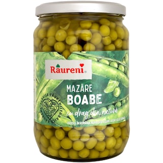 Raureni | Mazare fina de gradina 690g