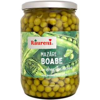 Raureni | Mazare fina de gradina 690g