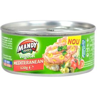 Mandy | Pasta vegetala Mediteraneana 120g