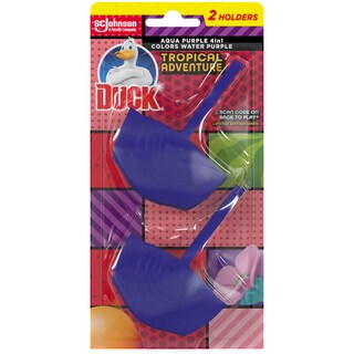 Duck | odorizant pentru toaleta Tropical Adventure 2x36g