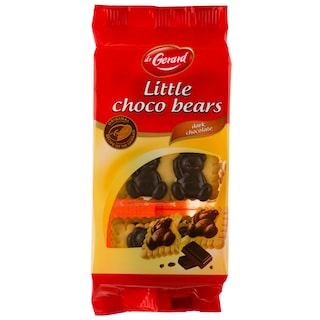Dr Gerard | Biscuiti glazurati cu ciocolata in forma de ursi 105g
