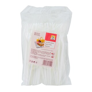 365 | Furculite din plastic 25 bucati