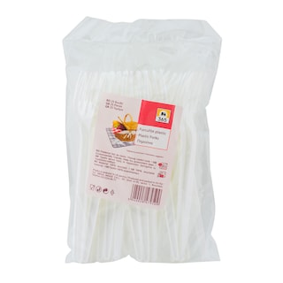 365 | Furculite din plastic 25 bucati