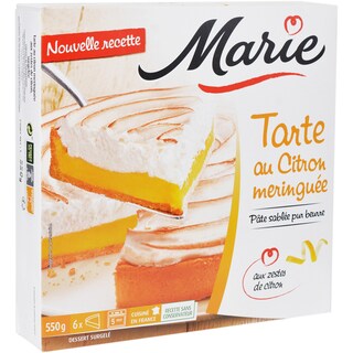 Marie | Tarta cu lamaie si bezea 550g