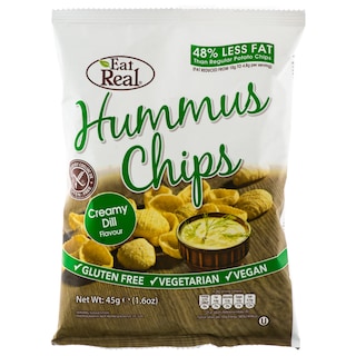 Cofresh | Lentil Chips cu aroma de smantana si marar 45g