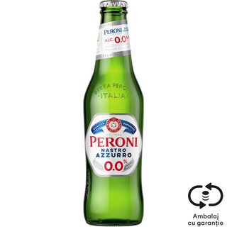 Peroni Nastro Azzurro | Bere blonda fara alcool 0.33L