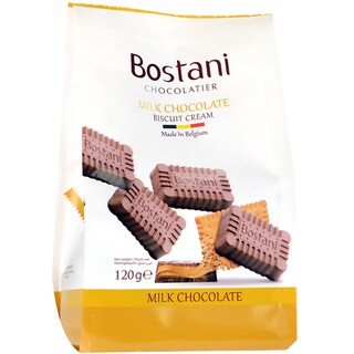 Bostani | Ciocolata cu lapte cu crema de biscuite 120g