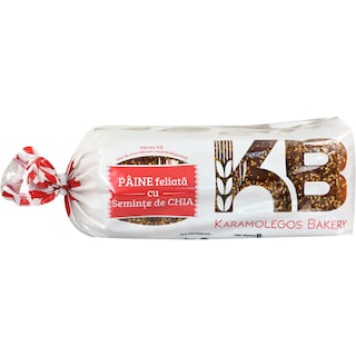 KB | Paine feliata cu seminte de chia 500g