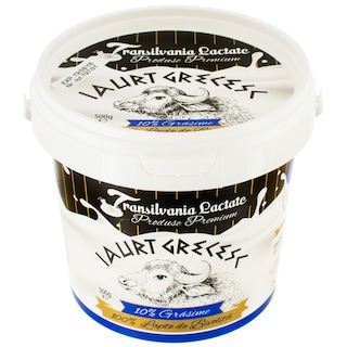 Transilvania Lactate | Iaurt cremos din lapte de bivolita 10% grasime 500g