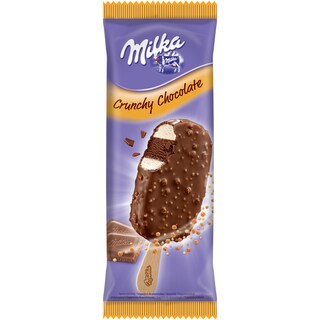 Milka | Inghetata pe bat Crunchy chocolate 66g