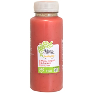 Nature's Promise Healthy Life | Smoothie mere, capsuni & banane 250ml