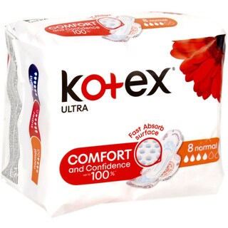 Kotex | Ultra Normal | Absorbante Ultra Normal 8 bucati