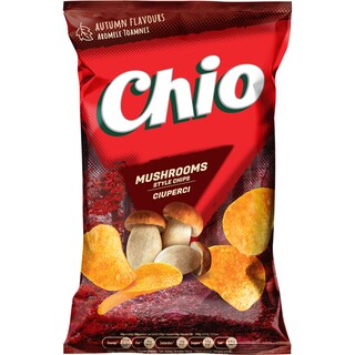 Chio | Chipsuri din cartofi cu gust de ciuperci 125g