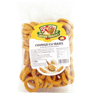 Crispy goodies | Covrigei cu tarate 170g