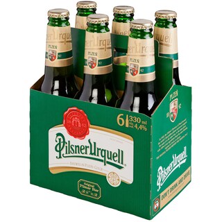 Pilsner Urquell | Bere blonda pasteurizata 6x0.33L