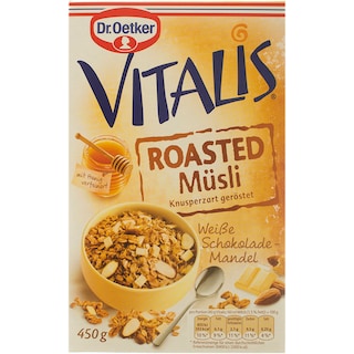 Dr. Oetker | Vitalis | Musli roasted ciocolata alba 450g