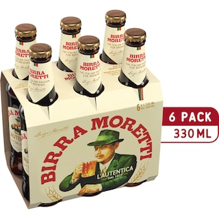 Birra Moretti | Bere blonda premium  6x330ml