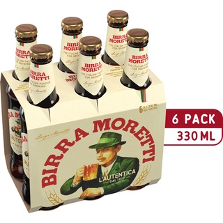 Birra Moretti | Bere blonda premium  6x330ml