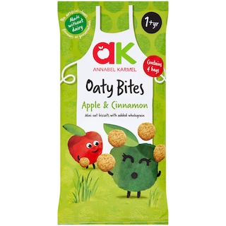 Annabel Karmel | Mini-biscuiti din ovaz cu adaos de cereale, mar si scortisoara 80g