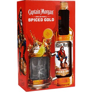 Captain Morgan | Pachet rom cu un pahar 0.7L