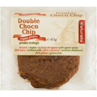 Naturalia | Biscuiti Double Cioco 40g