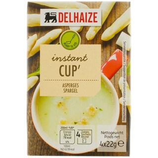 Delhaize | Supa instant cu sparanghel si crutoane 4x22g