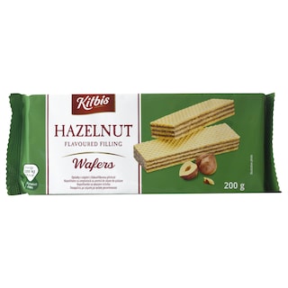 Kitbis | Napolitane cu umplutura cu aroma de alune de padure 200g