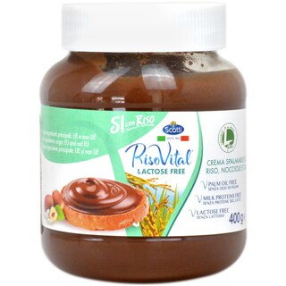 Riso Scotti | RisoVital | Crema tartinabila cu alune, cacao si orez 400g