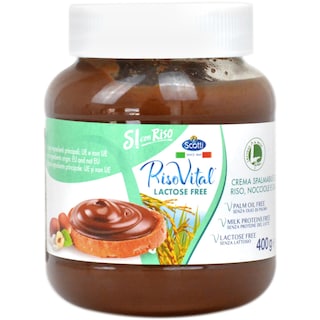 Riso Scotti | RisoVital | Crema tartinabila cu alune, cacao si orez 400g