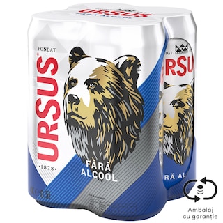 Ursus | Bere fara alcool 4x0.5L