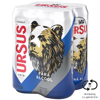 Ursus | Bere fara alcool 4x0.5L