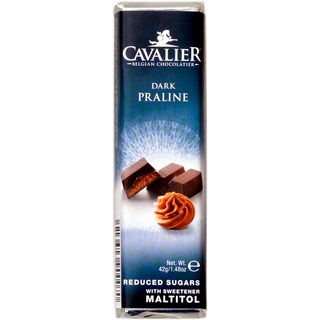 Cavalier | Baton de ciocolata neagra fara zahar 42g