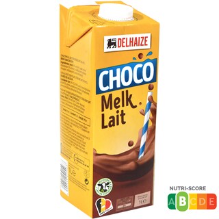 Delhaize | Lapte UHT cu aroma de ciocolata 1L