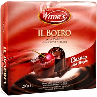 Witor's | Praline cu ciocolata, cirese si lichior  200g