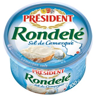 Rondele | Crema de branza aerata cu sare de Camargue 100g