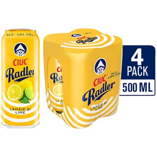 Ciuc Radler | Bere blonda cu lamaie si lime 4x0.5L
