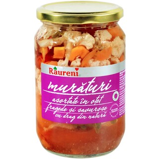 Raureni | Muraturi asortate in otet 680g