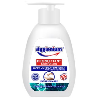 Hygienium | Sapun lichid dezinfectant cu extraspumare 250ml