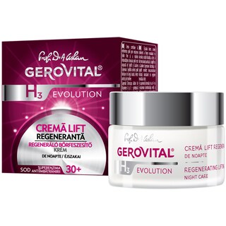 Gerovital | H3 | Crema de fata regeneratoare de noapte 50ml