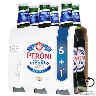 Peroni Nastro Azzurro | Bere blonda 5+1 x 0.33L