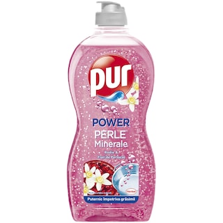 Pur | Power | Detergent de vase Perle Minerale Rodie & Flori de Portocal 450ml