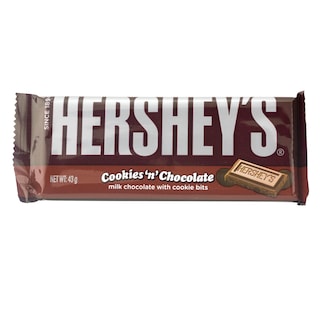 Hershey's | Baton cu ciocolata cu lapte si bucati de biscuiti 43g