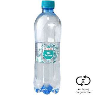 Apa de izvor plata 0.5L