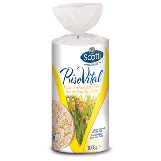 Risovital | Tartine bio soia si porumb 100g