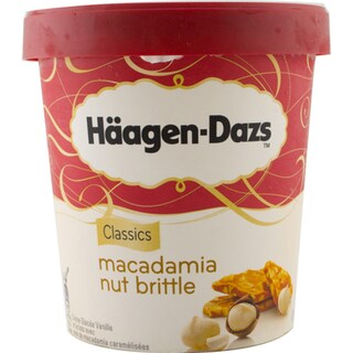 Haagen-Dazs | Inghetata cu nuci de Macadamia caramelizate 500ml