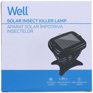 Well | Aparat electric impotriva insectelor cu lumina UV, solar