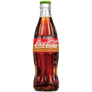 Coca-Cola | Bautura racoritoare carbogazoasa cu suc de lamaie verde, cu indulcitori 330ml