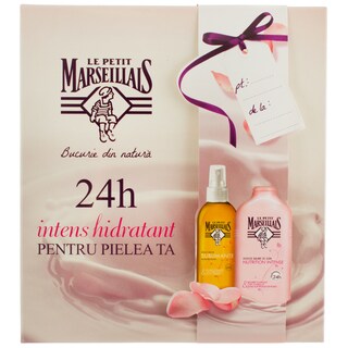 Le Petit Marseillais | Pachet cosmetice ulei de corp 150ml  gel de dus 250ml 2 bucati 150ml+250ml