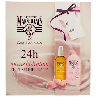 Le Petit Marseillais | Pachet cosmetice ulei de corp 150ml  gel de dus 250ml 2 bucati 150ml+250ml